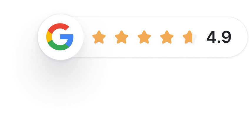 Google rating 4.9